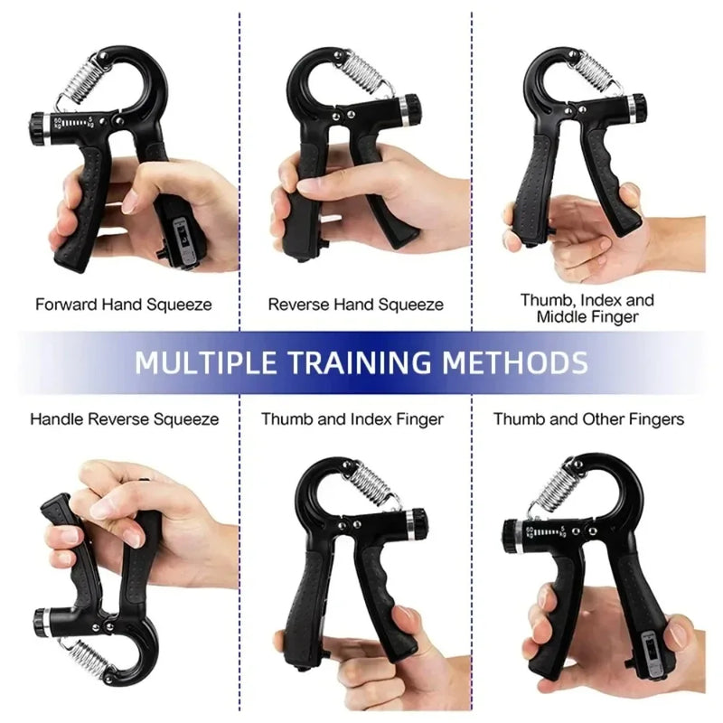 Hand Grip | Fortalecedor de Braços Resistente e Regulável 10 a 60kg