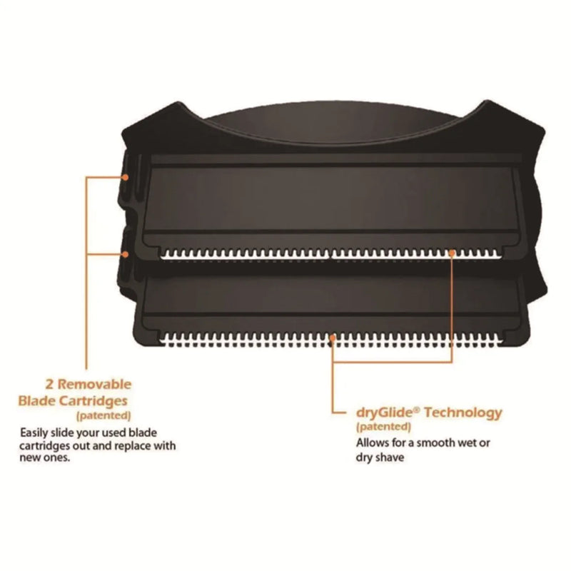 Depilador de Pelos nas Costas com Cabo Extensor - Max Plus
