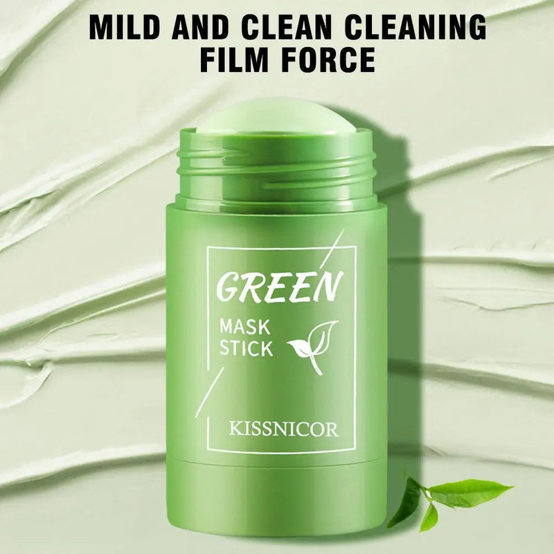 Máscara de Chá Verde Limpeza Profunda Cravos e Espinhas